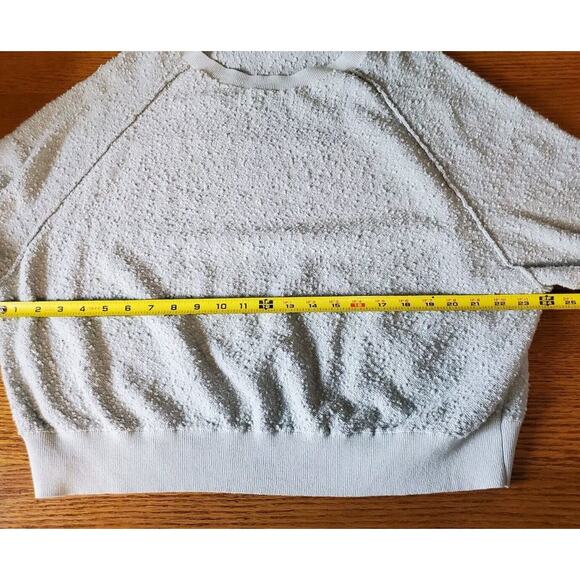 Free People Small Top Boucle My Friend Balloon Sleeve Oversized Pullover - Picture 10 of 11
